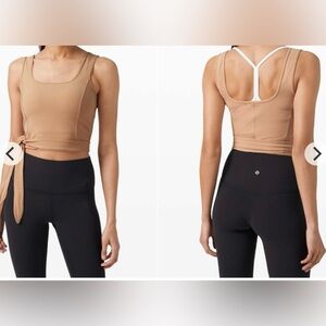 lululemon Get Centered Crop Tank Top